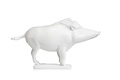 KatNr 683&nbsp;&nbsp; "Wildschwein". Waldemar Grzimek für Schaubach-Kunst. 1955.