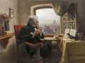 KatNr 061&nbsp;&nbsp; Hans Gabriel Jentzsch "Duett über den Dächern von Dresden". 1921.