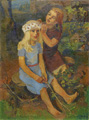 KatNr 114&nbsp;&nbsp; Rudolf Bergander "Mädchen". 1943.