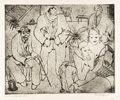 KatNr 279&nbsp;&nbsp; Heinrich Ehmsen "Spannung zwischen Polaritäten". 1924.