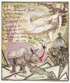 KatNr 465&nbsp;&nbsp; Peter Graf "Das Nashorn friert…". 1990.