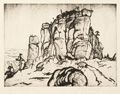 KatNr 339&nbsp;&nbsp; Otto Lange "Raubschloss". 1912.