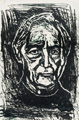 KatNr 568&nbsp;&nbsp; Theodor Rosenhauer "Selbstbildnis". 1974–1975.