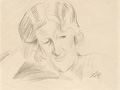 KatNr 272&nbsp;&nbsp; Otto Dix "Erna I". Um 1930.
