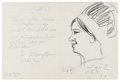 KatNr 441 Otto Dix, Porträt Katharina König. 1962.