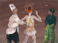 KatNr 054&nbsp;&nbsp; Josef Hegenbarth "Karneval". Um 1925.