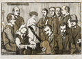 KatNr 382&nbsp;&nbsp; Otto Westphal "Der Aktklub". Um 1904–1907.
