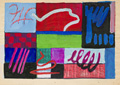 KatNr 133&nbsp;&nbsp; Lutz Fleischer, Computerfelder. Wohl 1980.