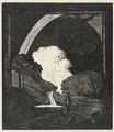 KatNr 268 Edward Henry Gordon Craig "Der weiße Fächer" und vier weitere Bühnenbilder. 1907.