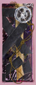 Albert Wigand „Silber, schwarz und goldene Kordel“. 1965.