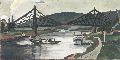 KatNr 037&nbsp;&nbsp; Erhard HippoldErhard Hippold "River Elbe with the Blue wonder brigde". 1931.