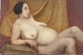 KatNr 035&nbsp;&nbsp; Gussy Hippold-AhnertGussy Hippold-Ahnert "Lieing nude". 1931.