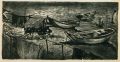 KatNr 299&nbsp;&nbsp; Erhard Hippold , Fischerboote. No date.