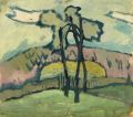 KatNr 029   Helene Baumeyer, Sommerliche Landschaft. Wohl 1st quarter 20th cent.