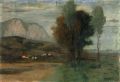 KatNr 043   Hermann Frobenius, Sommerliche Berglandschaft. 1st half 20th cent.
