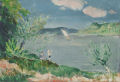 KatNr 055&nbsp;&nbsp; Arno Drescher, Am See. 1923.
