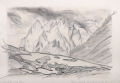 KatNr 499&nbsp;&nbsp; Gussy Hippold-Ahnert "Massif des Mont Blanc". 1926.