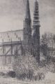 KatNr 554   Richard Müller "Sophienkirche in Dresden". 1915.