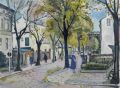 KatNr 072&nbsp;&nbsp; Erhard Hippold "Straße, Warnemünde". 1958.