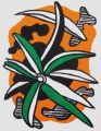 KatNr 486&nbsp;&nbsp; Fernand Léger "La fleur". 1952/ 1971.