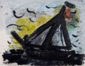 KatNr 444   Andreas Küchler "Fahnenboot J. Penoa". 1991.