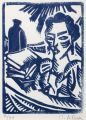 KatNr 400   César Carl Robert Andreas Klein "Frau mit Büchern". Um 1920.