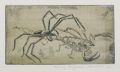 KatNr 386&nbsp;&nbsp; Gussy Hippold-Ahnert, Spinne und Skorpion. 1932.
