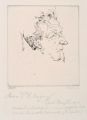 KatNr 621   Max Oppenheimer, Portrait Carl Hauptmann. 1913.