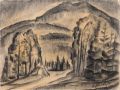 KatNr 678   Adriaan Lubbers, Bergige Landschaft. 1923.