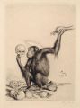 KatNr 719   Richard Müller "Encephalocranioskopie (Hirnschädelschau)". 1920.