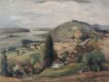 KatNr 049   Adolf Dahle (zugeschr.) "An der Weichsel". Mid 20th cent.