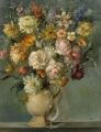 KatNr 111   Herbert Lehmann, Blumenstilleben mit Glaskaraffe. 2nd quarter 20th cent.
