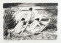 KatNr 980&nbsp;&nbsp; Emil Maetzel "Jungen im Boot". 1948.