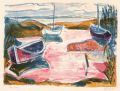 KatNr 325&nbsp;&nbsp; Erhard Hippold "Am Bodden" (Darß). 1962.