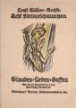 KatNr 574   Ernst Müller-Gräfe "Glauben-Lieben-Hoffen" (Acht Steinzeichnungen). 1925.