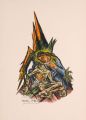 KatNr 574 Ernst Müller-Gräfe "Glauben-Lieben-Hoffen" (Acht Steinzeichnungen). 1925.