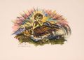 KatNr 574 Ernst Müller-Gräfe "Glauben-Lieben-Hoffen" (Acht Steinzeichnungen). 1925.