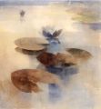 KatNr 299&nbsp;&nbsp; Arno Drescher "Wasserrosen". 1910.
