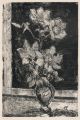 KatNr 532 Erhard Hippold "Auberginen und Weintrauben" / "Mohn und Pfingstrosen" / Stillleben mit Birnen / Vase mit Magnolienzweig. 1963/1970/ 1971.