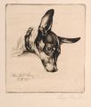 KatNr 402   Richard Müller "Mein Hund Boy" / "Pekinese sitzend". 1915/ 1921.