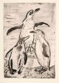 KatNr 493 Erhard Hippold, Fünf Tierdarstellungen. 1950er/ 1960's.