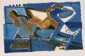 KatNr 546&nbsp;&nbsp; Erhard Hippold, Vier Abstrakte Kompositionen. 1960's.