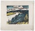 KatNr 453 Siegfried Berndt, Elblandschaft (Blick auf Dresden-Laubegast?) / Elblandschaft (Blick auf Dresden-Loschwitz?). Wohl 1910's
