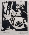 KatNr 426   Kurt Schmidt "Dachkammer". Um 1920.