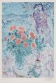 KatNr 555   Marc Chagall (nach) "Fleurs d´Amour". Late 20th cent.