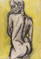 KatNr 284 Lutz Fleischer, Neun Aktzeichnungen bzw. Interieurs. 1979/ 1980.