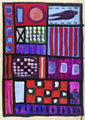 KatNr 283&nbsp;&nbsp; Lutz Fleischer, Computerfelder. 1980.