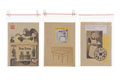 KatNr 292 Lutz Fleischer "post scriptum" 1996 – 16 Collagen. 1996.