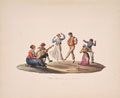 KatNr 395 Michela de Vito, 13 folklorisitsche Szenen aus Italien. Wohl um 1830.