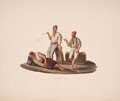 KatNr 395 Michela de Vito, 13 folklorisitsche Szenen aus Italien. Wohl um 1830.